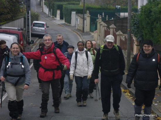 Rando Frépillon Dimanche 17 novembre 2013