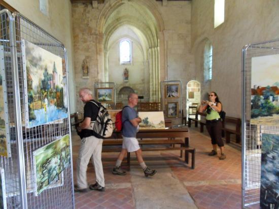 Expo dans l'église de Brignancourt