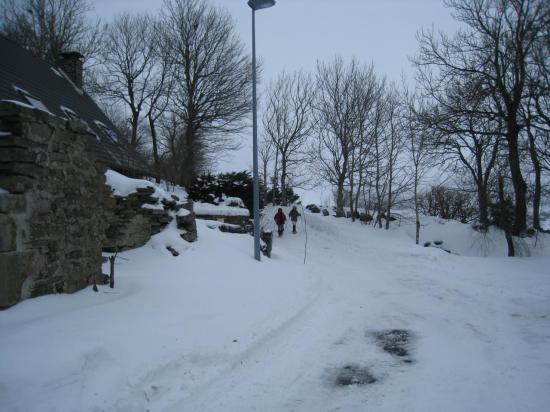 Arrivée à Chaudeyrolles