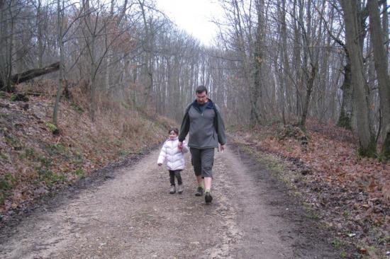Petite Juliette 6 ans et son papa