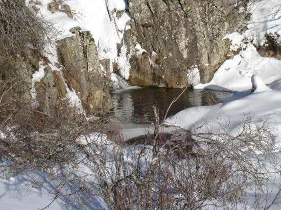 Cascade à la Source de la Loire