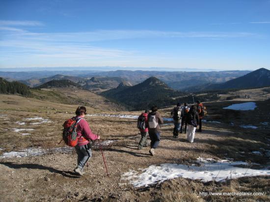 En route pour les Rochers des Cuzets