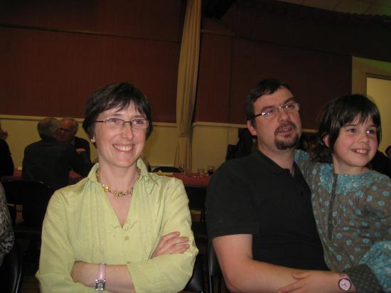 Cécile, Richard et Charlotte