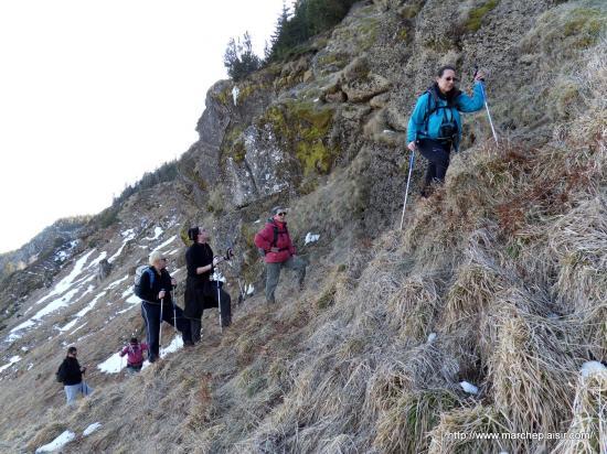 Montée aux Roches des Cuzets