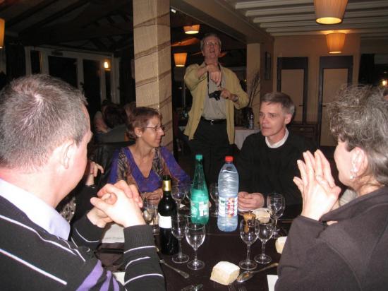 Christian, Marie-Paule, Serge( debout), Philippe, Martine, Sylvie
