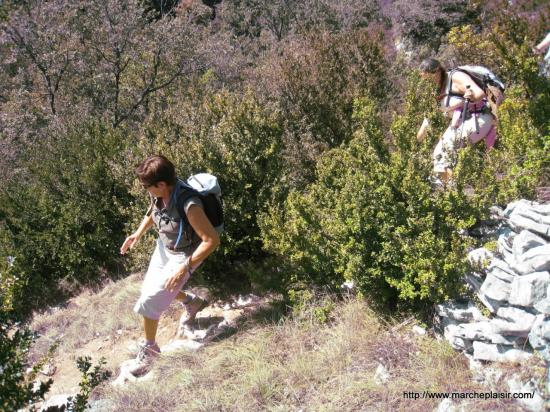 Descente pas si facile