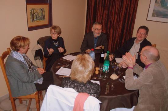 Elena, Danielle, Olivier, Francis, Joseph et son épouse 