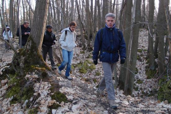 Rando en forêt de l'Hautil, le 1er avril 2012