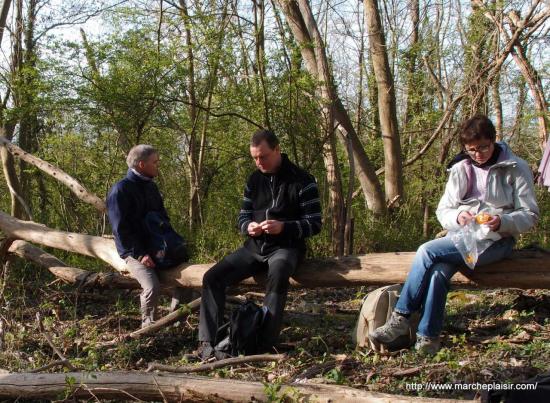 Rando en forêt de l'Hautil, le 1er avril 2012